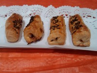 Mini Napolitanas Choco Blanco ó Negro 4 un